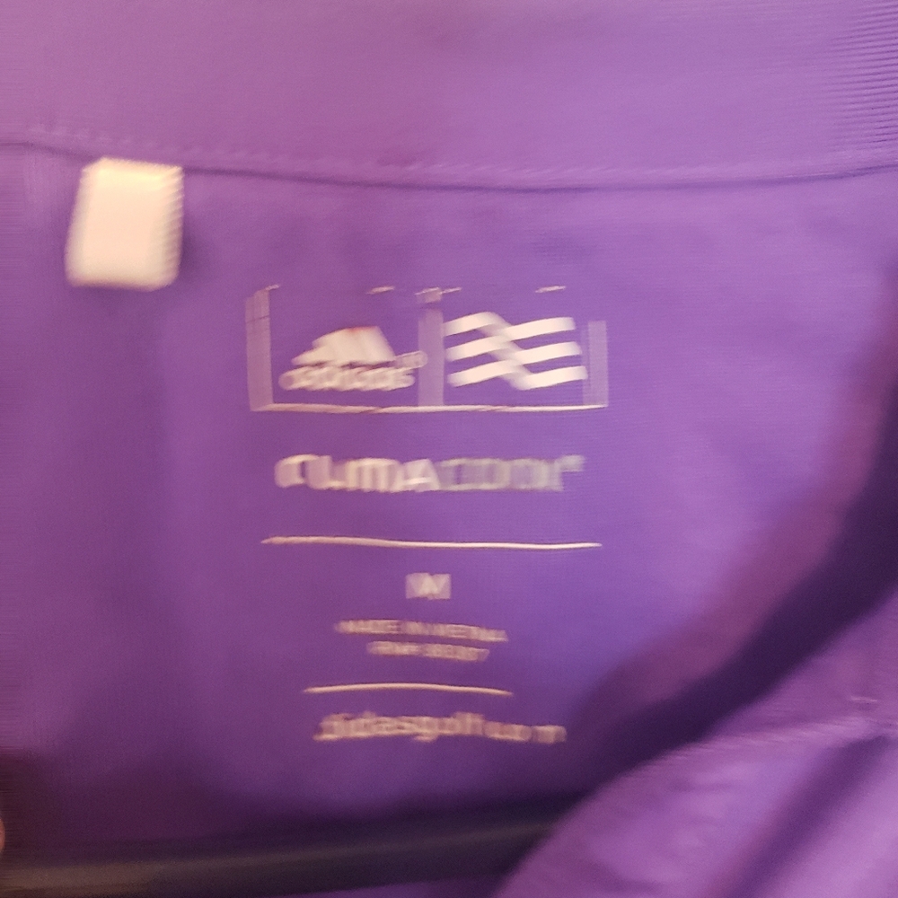 Adidas Climacool Purple Tennis Golf Tank Top - Picture 7 of 7